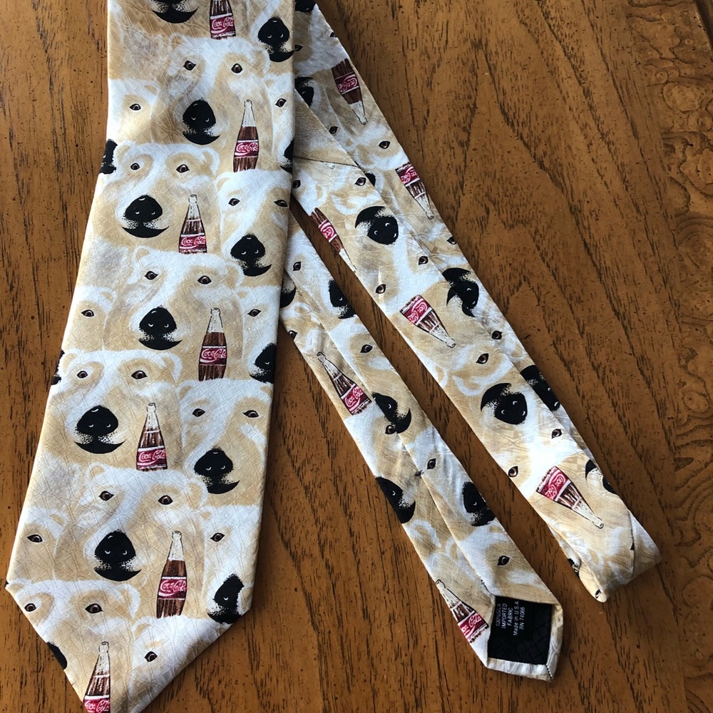 ‼️SOLD‼️Iconic Original Coca Cola Silk Tie